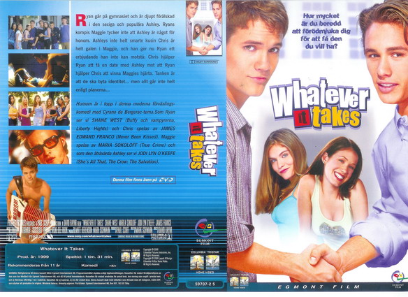 WHATEVER IT TAKES (Vhs-Omslag)