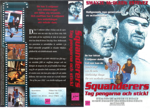 SQUANDERERS (Vhs-Omslag)