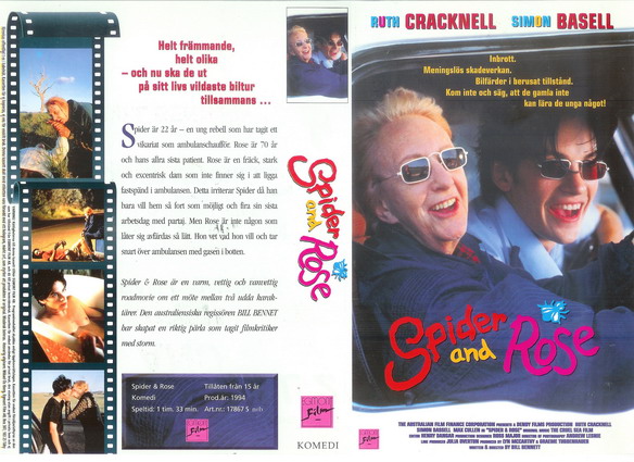 SPIDER AND ROSE (Vhs-Omslag)