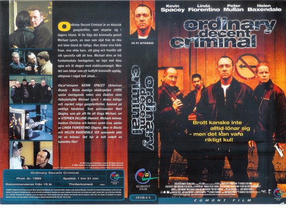 ORDINARY DECENT CRIMINAL (VHS)