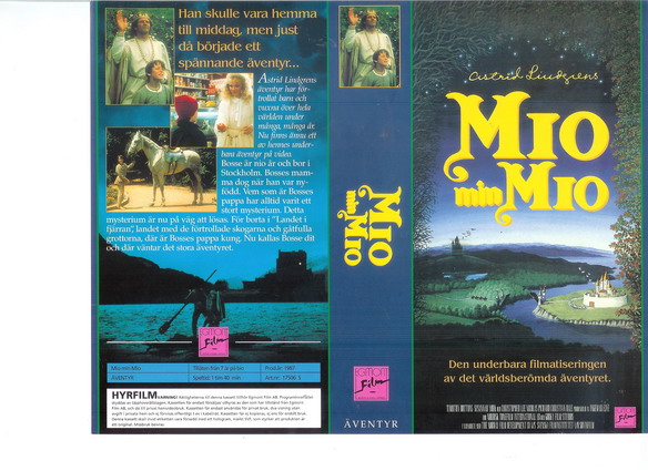 MIO MIN MIO (Vhs-Omslag)