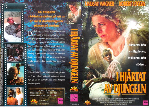 I HJÄRTAT AV DJUNGELN (Vhs-Omslag)