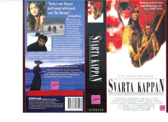 SVARTA KAPPAN (Vhs-Omslag)