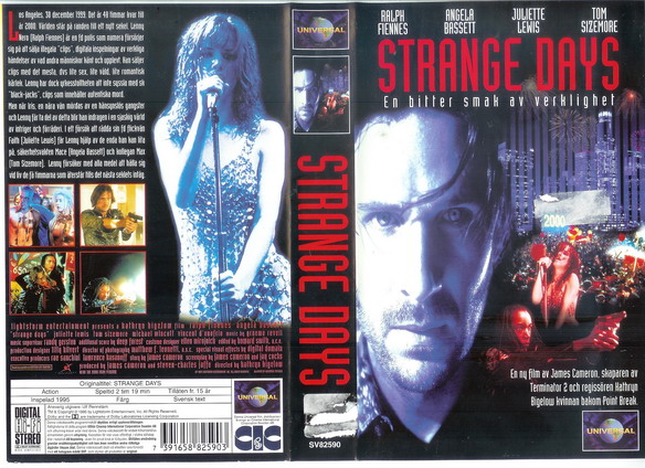 STRANGE DAYS (VHS)