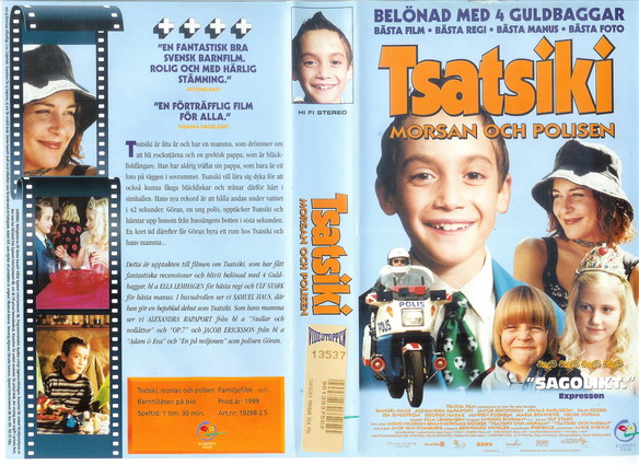 TSATSIKI MORSAN OCH POLISEN (Vhs-Omslag)