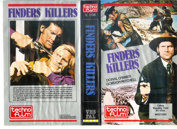 V.168 FINDERS KILLERS (VHS)