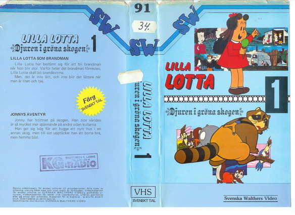 91-LILLA LOTTA 1 (VHS)