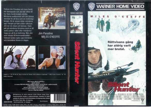 SILENT HUNTER (vhs-omslag)