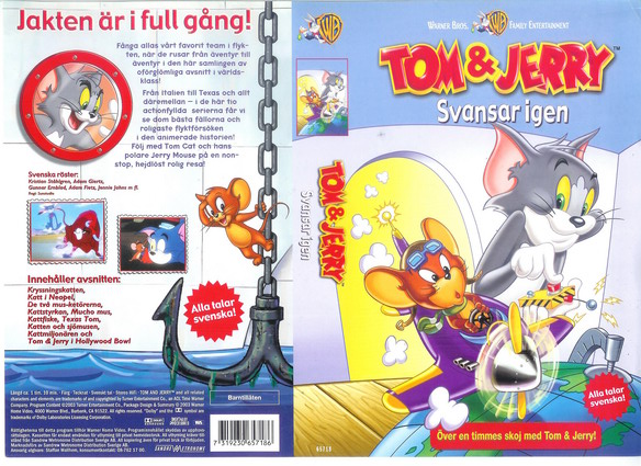 TOM & JERRY - SVANSAR IGEN (vhs-omslag)