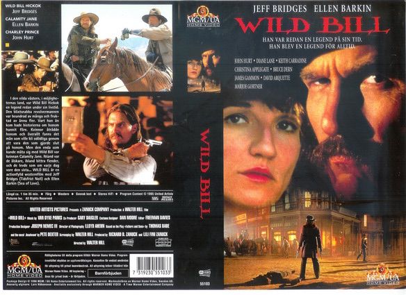 WILD BILL (vhs-omslag)