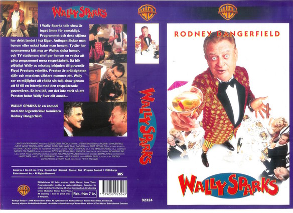 WALLY SPARKS (vhs-omslag)