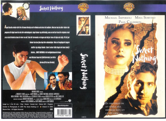 SWEET NOTHING (vhs-omslag)