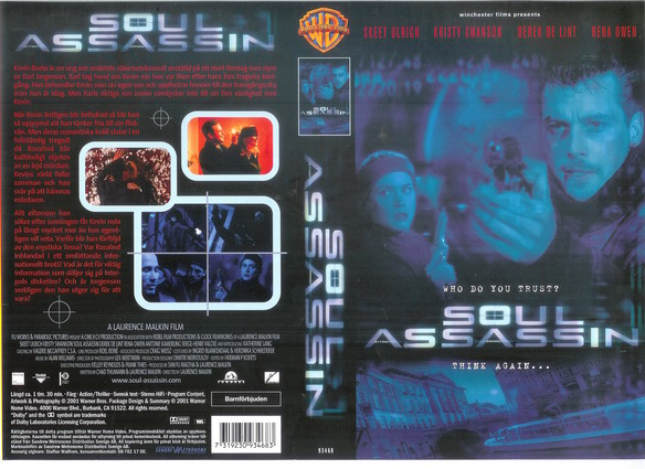 SOUL ASSASSIN (vhs-omslag)