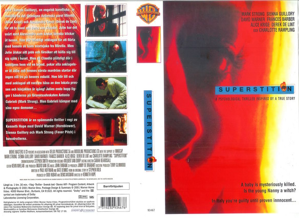SUPERSTITION -2001 (vhs-omslag)