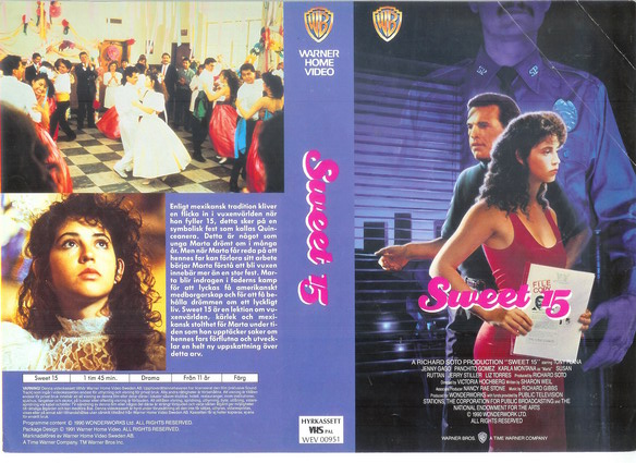 SWEET 15 (vhs-omslag)