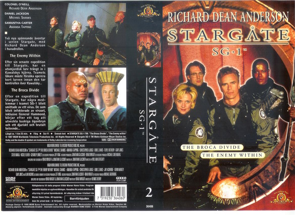 STARGATE SG1 2 (vhs-omslag)