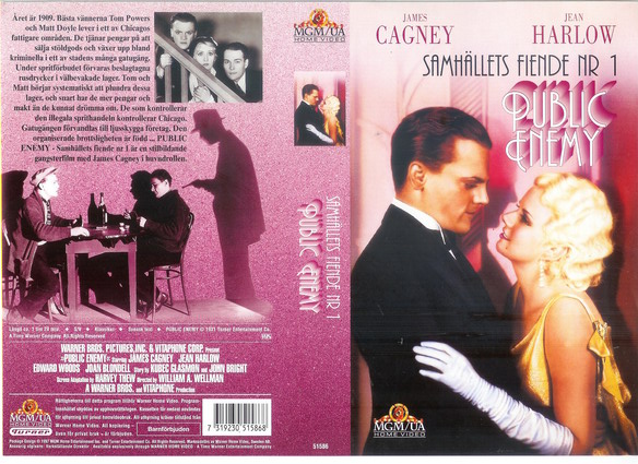 SAMHÄLLETS FIENDE NR 1 (vhs)