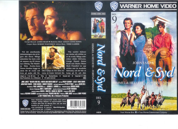 NORD & SYD DEL 9 (vhs-omslag)