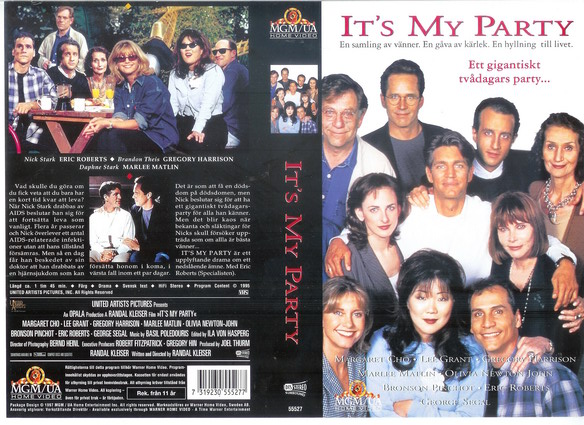 IT'S MY PARTY (vhs-omslag)