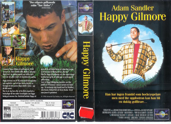 HAPPY GILMORE (VHS)