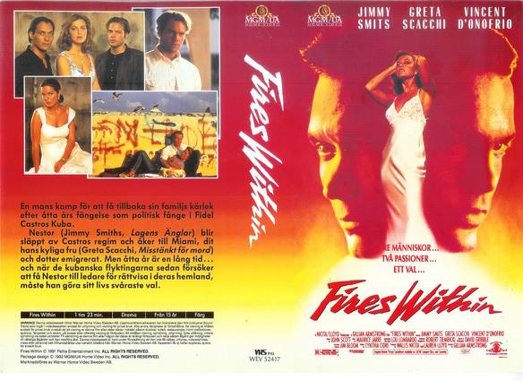 FIRES WITHIN (vhs-omslag)