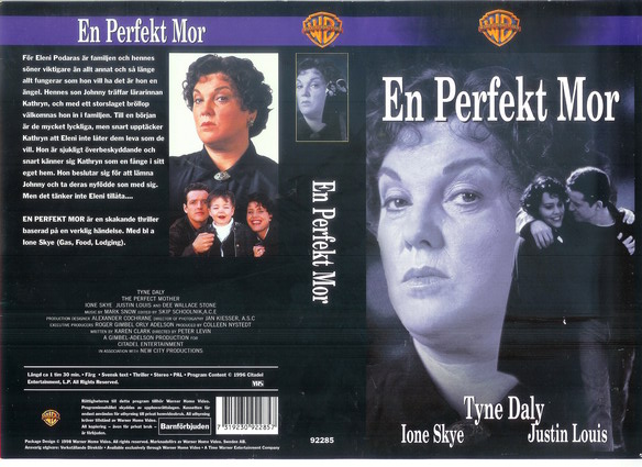 EN PERFEKT MOR (vhs-omslag)