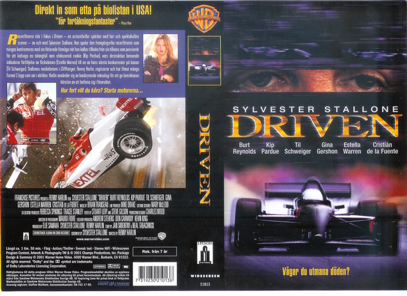 DRIVEN (vhs-omslag)