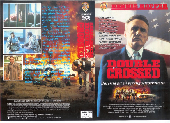DOUBLE CROSSED (vhs-omslag)