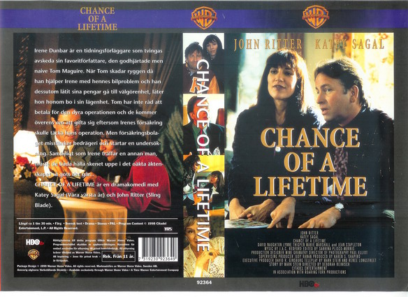 CHANCE OF A LIFETIME (VHS)