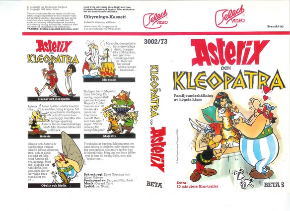 ASTERIX OCH KLEOPATRA (BETA)