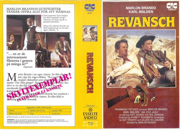 REVANSCH (Vhs-Omslag)