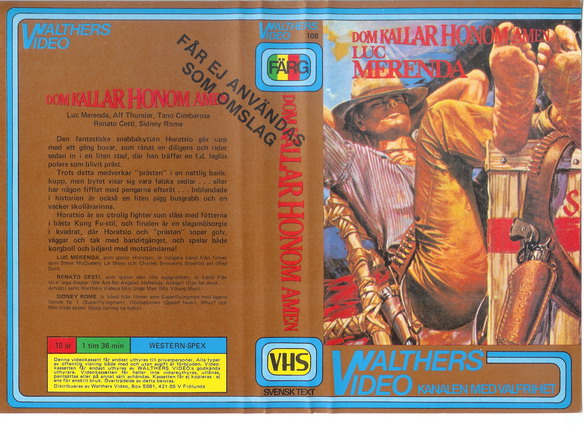 108 DOM KALLAR HONOM AMEN  (vhs)biege