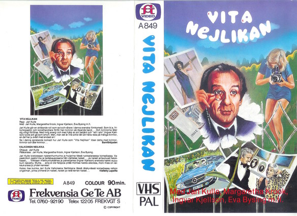 A849-VITA NEJLIKAN  (VHS)