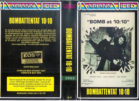 M 37 Bombattentat 10:10 (VHS)
