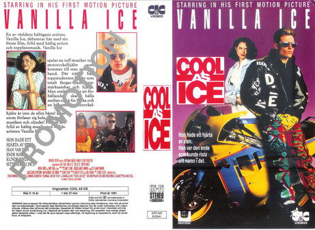 COOL AS ICE (Vhs-Omslag)