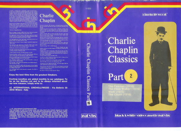 32 CHARLIE CHAPLIN 2 (VHS)