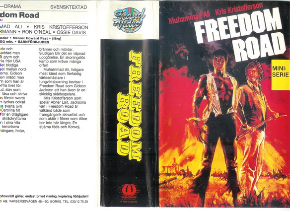 FREEDOM ROAD - KOMPLETT (VHS)