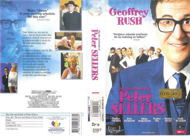 6266 LIFE AND DEATH OF PETER SELLERS (VHS)