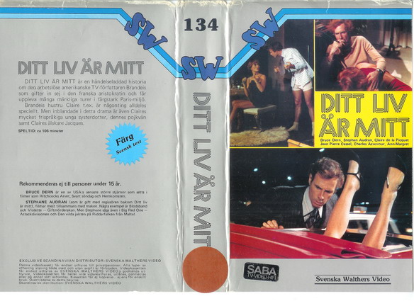 134 DITT LIV ÄR MITT (VHS)
