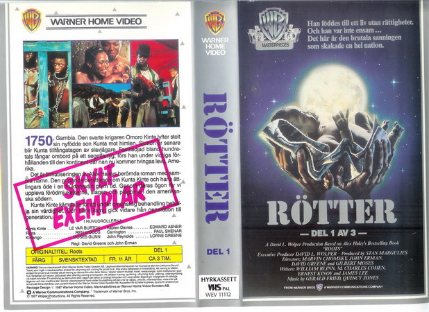 11112 RÖTTER DEL 1 (VHS)