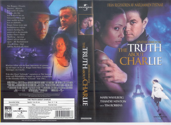 TRUTH ABOUT CHARLIE (VHS)