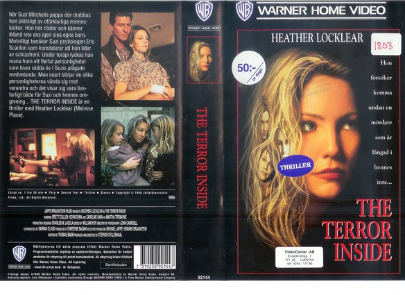 TERROR INSIDE (VHS)