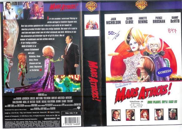 14480 MARS ATTACKS (VHS)