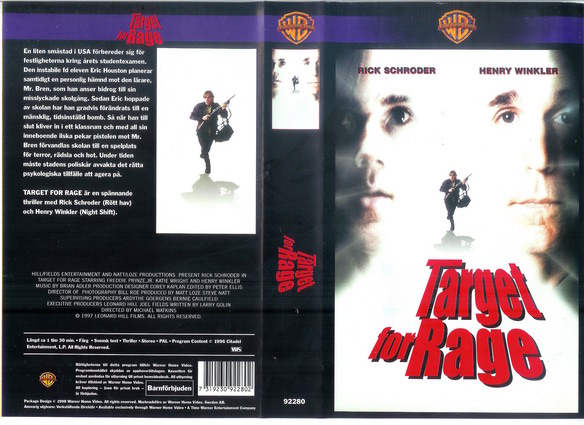 TARGET FOR RAGE (VHS)