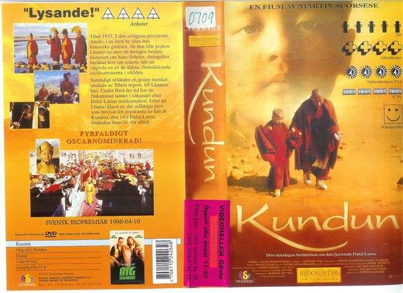 4264 KUNDUN (VHS)