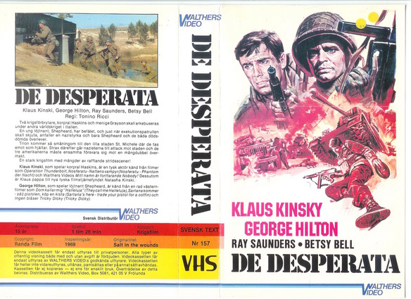 157-DE DEPERATA (VHS)