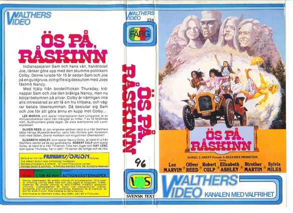 234-ÖS PÅ RÅSKINN  (VHS)