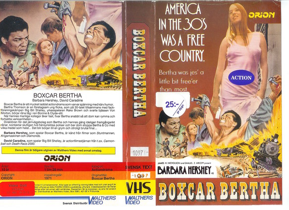 233-BOXCAR BERTHA (VHS)