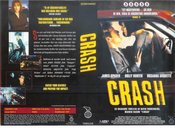 18191 CRASH (VHS)