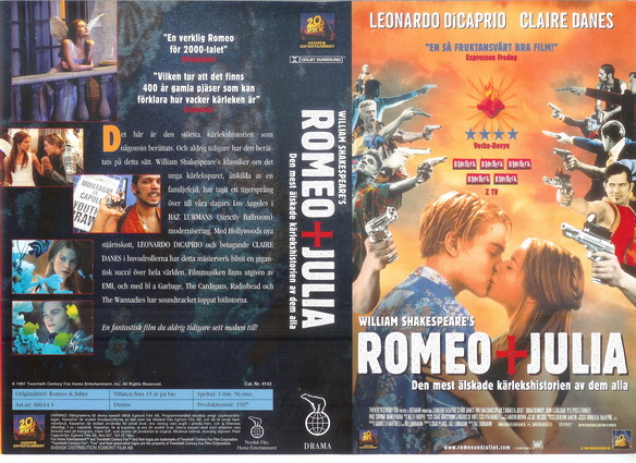 ROMEO OCH JULIA (VHS)